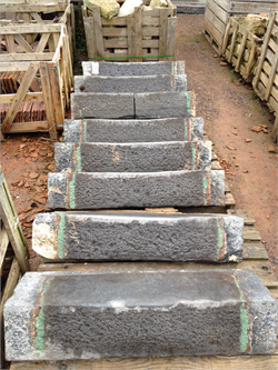 Reclaimed Blue Lias Steps